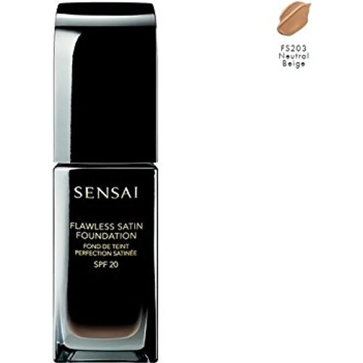 Sensai Make-up Flawless Satin Foundation - 203 Neutral Beige 30 ml