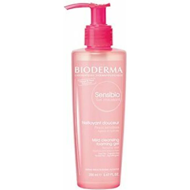 Bioderma Sensibio gel Moussant Nettoyant Douceur gel Empfindliche Haut 200 ml, für Damen und Herren – Bild 1