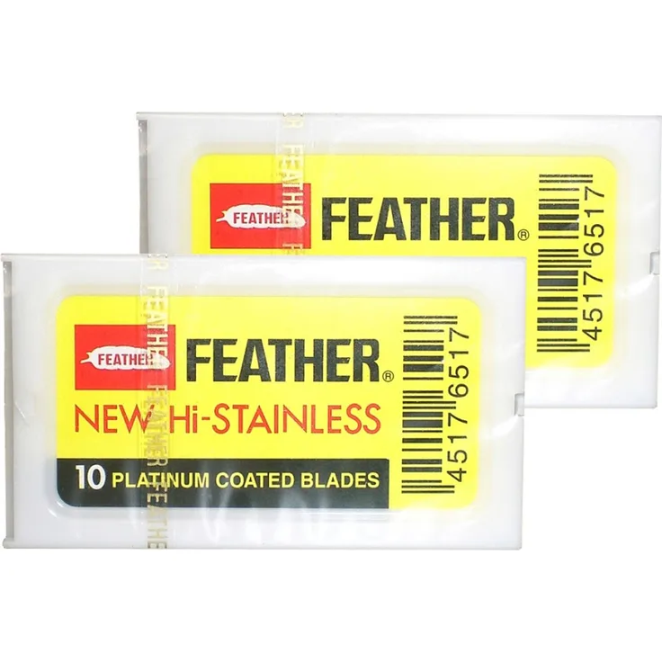 Feather HI-Stainless FH-10 Rasierklingen 20 Stück