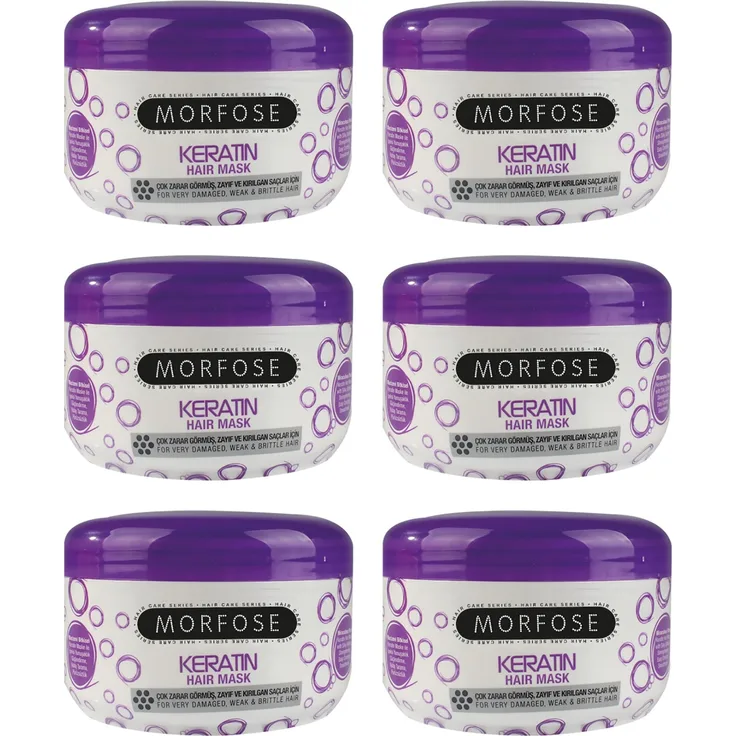 Morfose Keratin Haar Maske Keratin 6 x 500 ml
