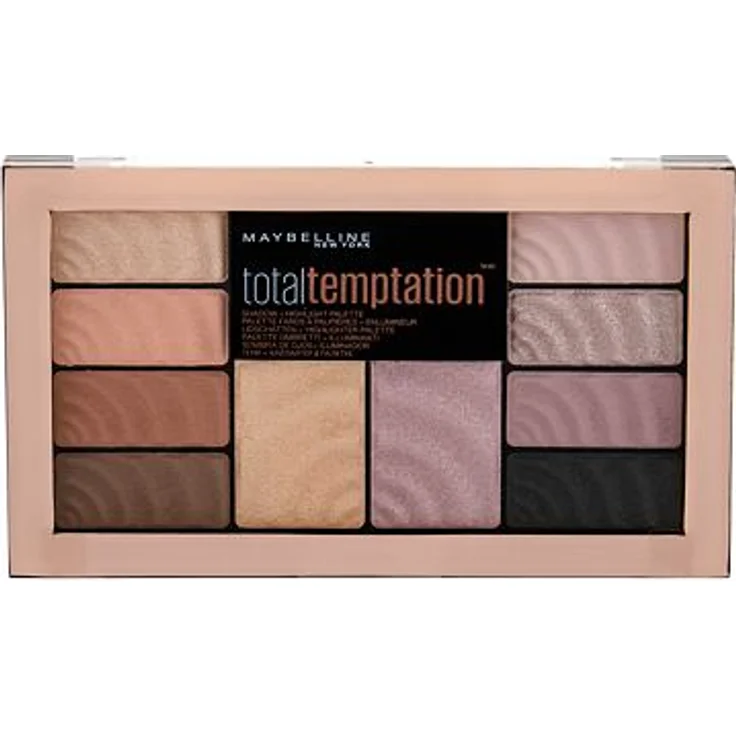 Maybelline Total Temptation Shadow + Highlight Lidschatten- und Highlighter-Palette 12 g
