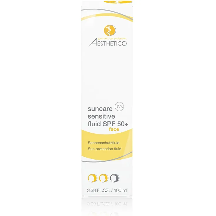 Aesthetico Suncare Sensitive Fluid LSF 50 100 ml