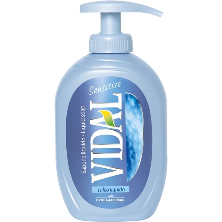 Vidal Flüssigseife - Sensitive 300 ml talco liquido für alle Hauttypen geeignet