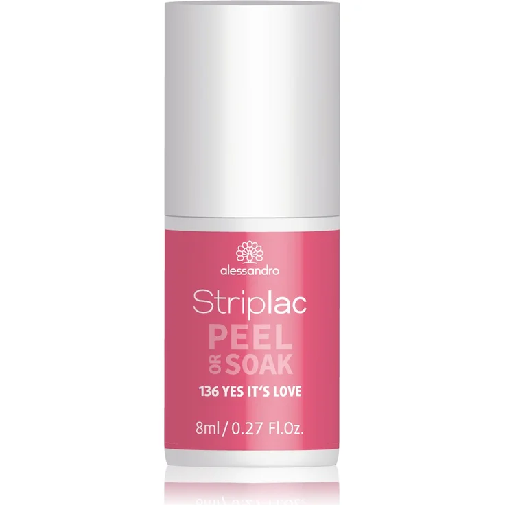 Alessandro Striplac Peel or Soak 136 Yes It's Love 8, Farbton: Pink – Bild 1