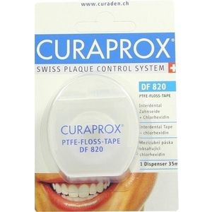 Bild für Curaprox DF 820 Interd.Tape m.Chlorhexidin Spender 35 m