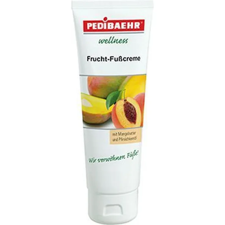 Pedibaehr Wellness Mango & Pfirsichkernöl Frucht-Fußcreme 125 ml