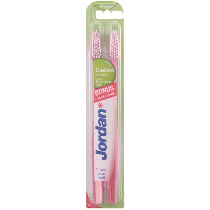 JORDAN Cepilllo De Dientes Classic Duro, 1 Stück 