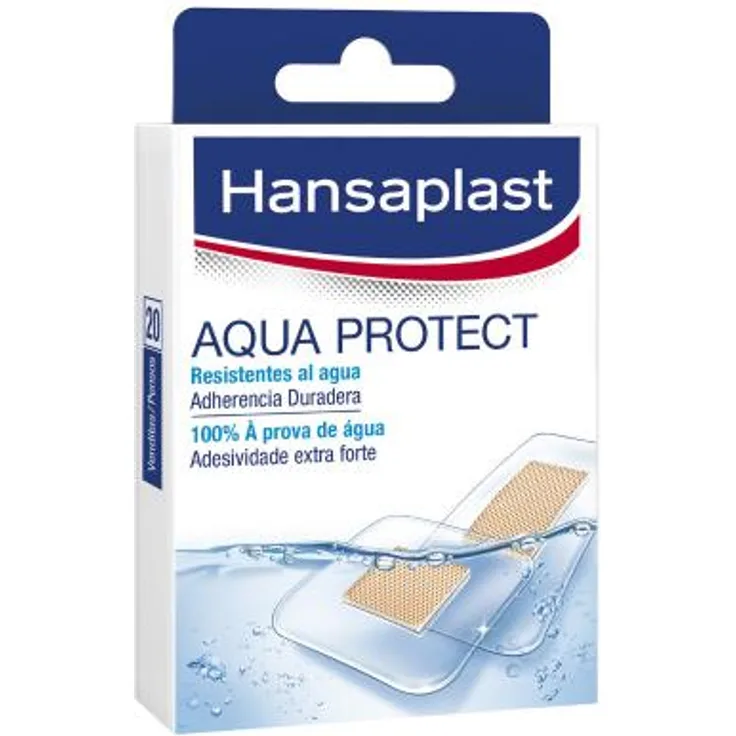 Hansaplast aqua protect 20uds