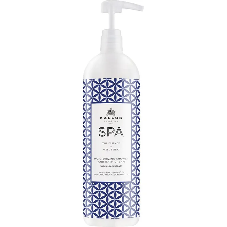 Kallos Spa Moisturizing Shower and Bath Cream 1000 ml
