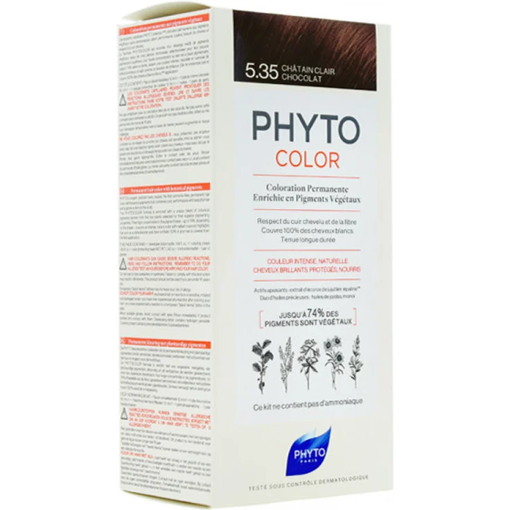 Phyto Haarcoloration Phytocolor Permanent Color 5.35 Chocolate Light 1 Stück
