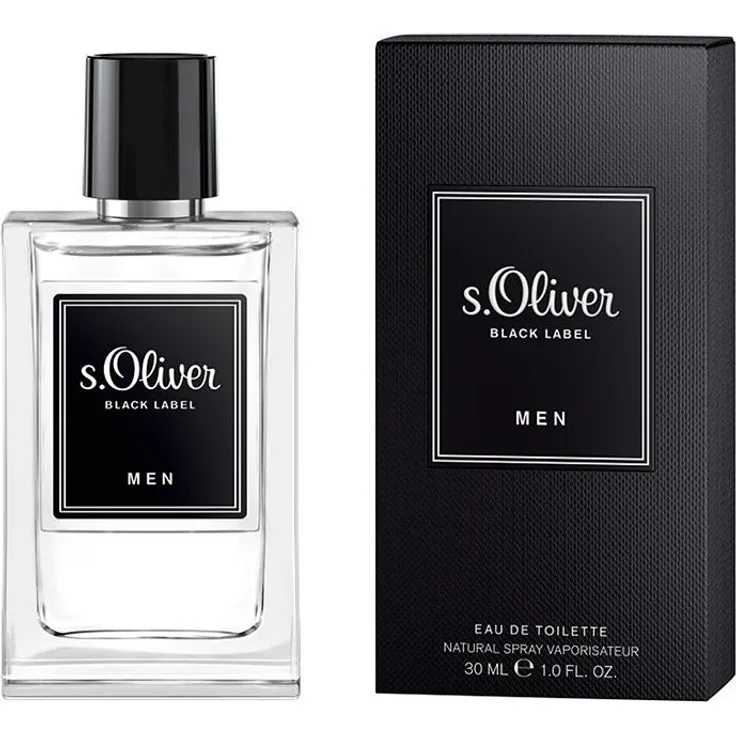 s.Oliver Black Label Men Eau de Toilette (EdT) Herrenduft 30 ml