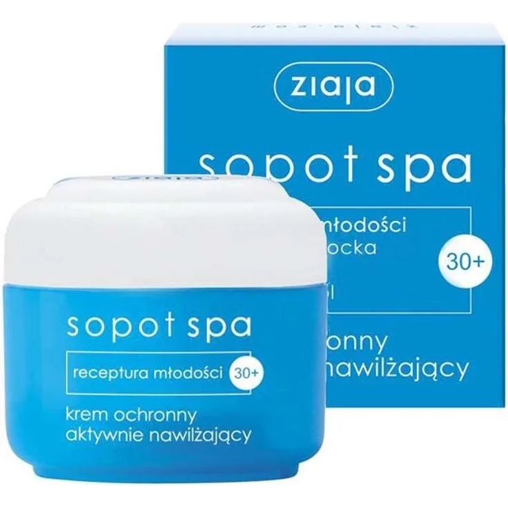 Ziaja Sopot Spa Schutzcreme Antifalten 30+ 50 ml mit einer pflegenden Wirkung