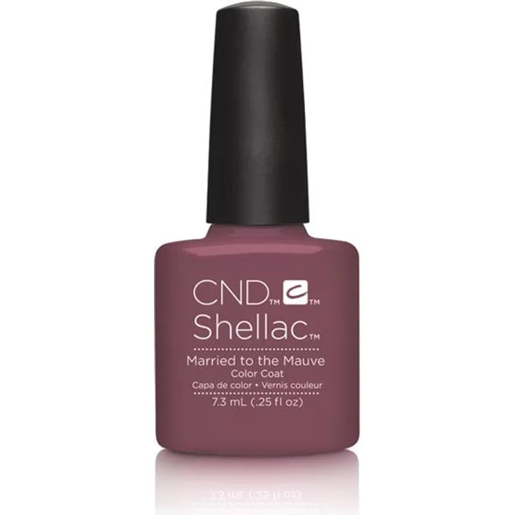 CND Shellac Color Coat Married to the Mauve 7,3 ml , Farbton: Lila