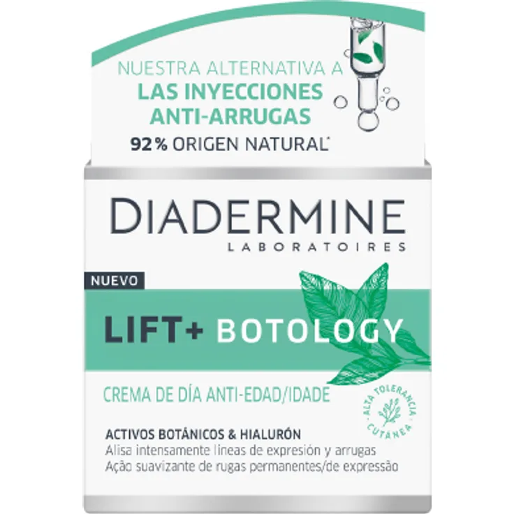 Diadermine LIFT + BOTOLOGY crema día anti-arrugas 50 ml gegen Falten für reife Haut