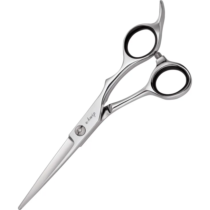 Education ED 55 Silber Haarschneideschere Japan-Stahl, silber, mit individuell regulierbarer Schraube