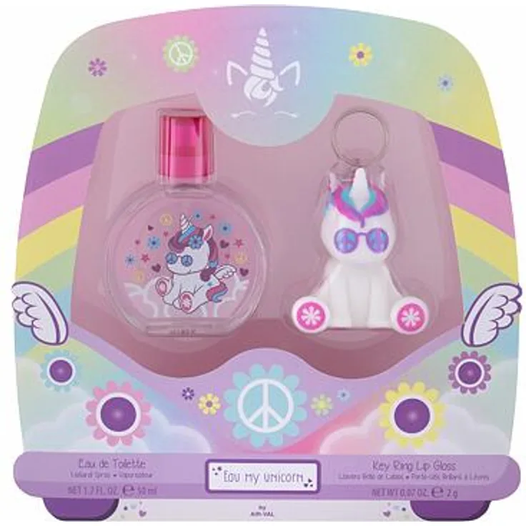 Eau My Unicorn Eau My Unicorn Set Eau de Toilette (EdT) 50 ml + Schlüsselanhänger für Kinder