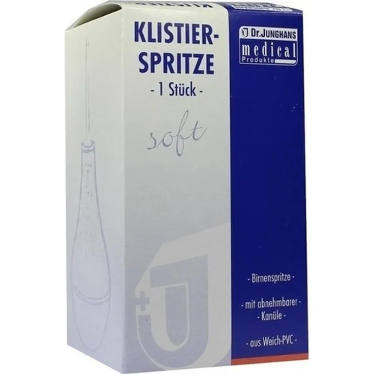Dr. Junghans Medical Klistierspritze 145 g Gr.5 birnf.Weich-PVC 1 St.