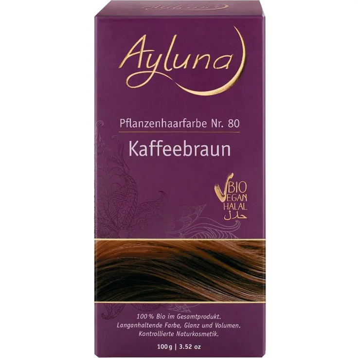 Ayluna Haarfarbe Kaffeebraun 1 100 g