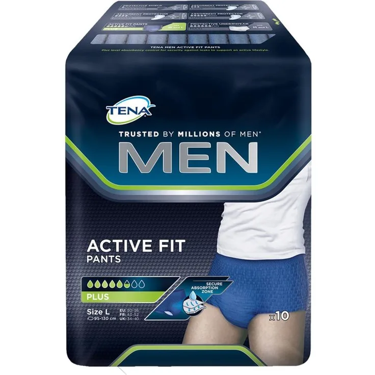 TENA Men Active Fit Pants Plus L (1x10 Stück)