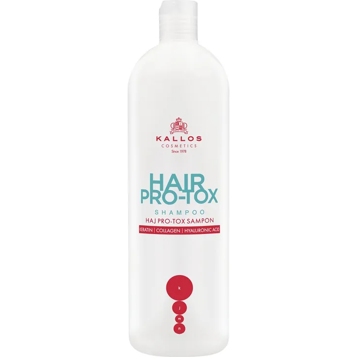 Kallos Kjmn Haar Pro-Tox Shampoo Mit Keratin Kollagen Und Hyaluronsäure 500 ml