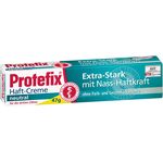 Protefix Haft-Creme Extra Stark für Zahnprothesen - Haft-Creme mit extra starkem Halt für den Tag - Mit Nass-Kraft - 1 x 47 g