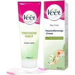 Veet Haarentfernungs-Creme trockene Haut Haarentfernungscreme 100 ml - Veet