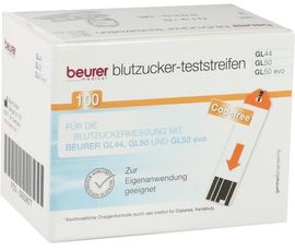 BEURER GL44-GL50 Blutzucker-Teststreifen