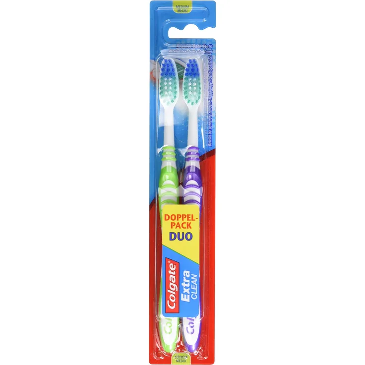 Colgate Extra Clean Medium Twin Zahnbürste, 150 g 