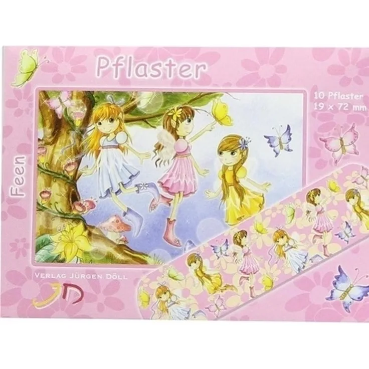 Axisis Kinderpflaster Feen Briefchen 10 St.