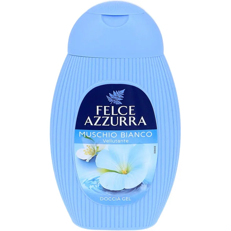 Felce Azzurra Duschgel White Musk Duschgel mit einem frischen, leicht floralem Duft, 250 ml für Alle Hauttypen geeignet