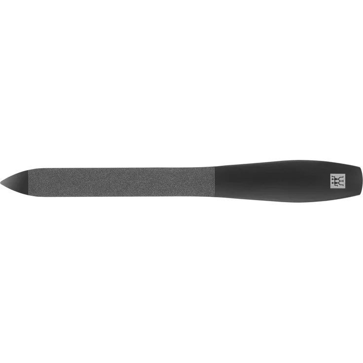 Zwilling TWINOX M Saphir-Nagelfeile Maniküre Pediküre Nagel 130mm matt schwarz Diamond-like-Carbon Beschichtung 47201-401-0 – Bild 1