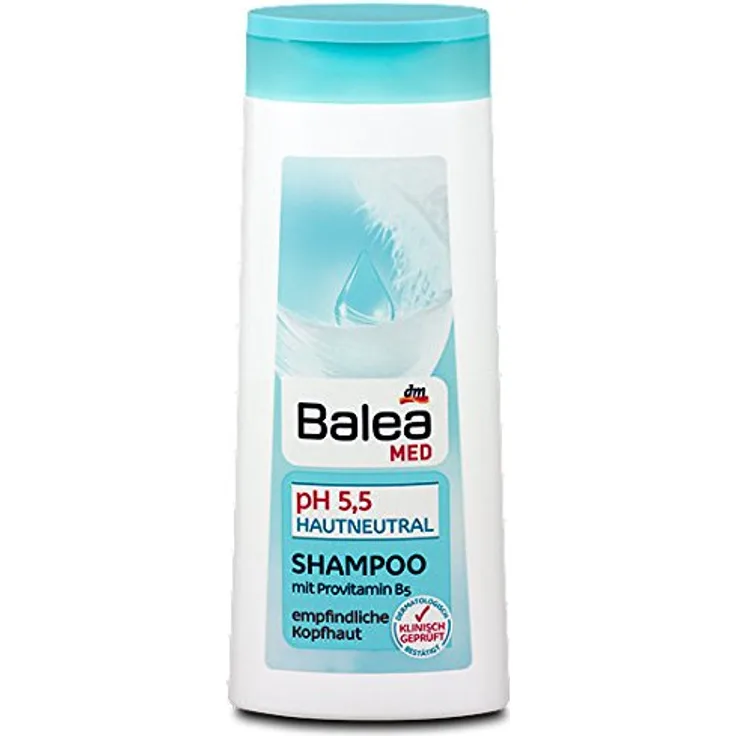 Balea Med Ph Hautneutral Shampoo Provitaminb5 Für Empfindliche Kopfhaut 300 ml
