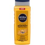 Nivea Men Active Energy 500ml Shower Gel for Men 