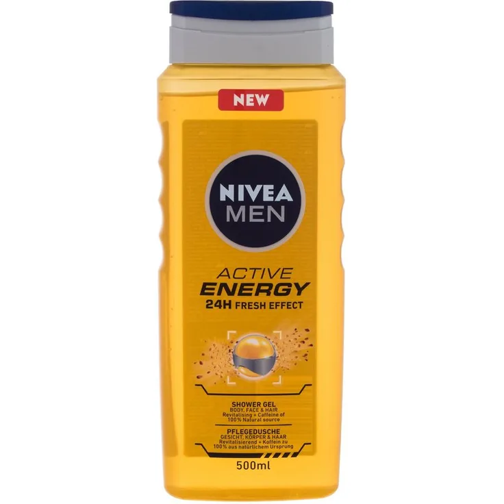 Nivea Men Active Energy 500ml Shower Gel for Men 