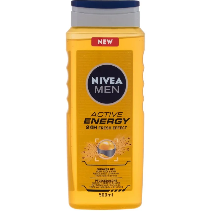 Nivea Men Active Energy 500ml Shower Gel for Men  – Bild 1