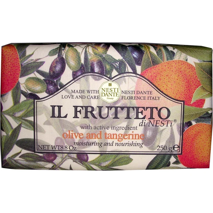 Nesti Dante 6641-04 Il Frutteto olive & tangerine Seife für Alle Hauttypen geeignet – Bild 1