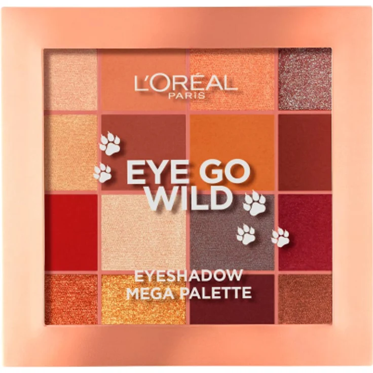 L'Oréal Augen Make-up EYE GO WILD Eyeshadow mega palette 17 g