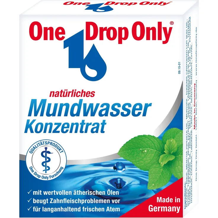 One Drop Only natürliches Mundwasser Konzentrat