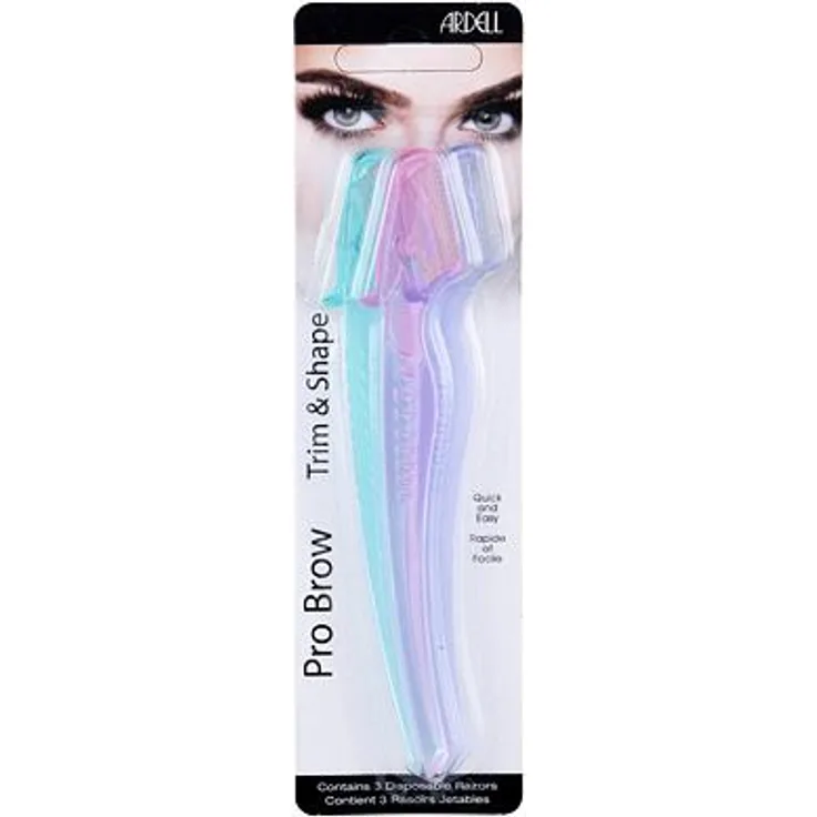 Ardell Pro Brow Trim & Shape Gesichtshaar- und Augenbrauenschneider 3 St.