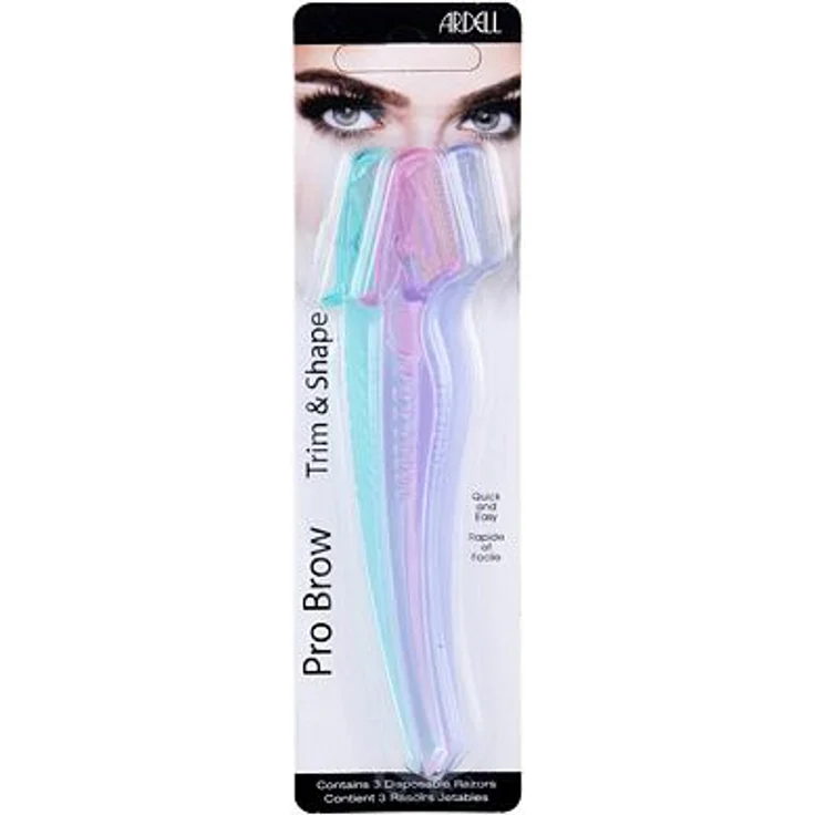 Ardell Pro Brow Trim & Shape Gesichtshaar- und Augenbrauenschneider 3 St.