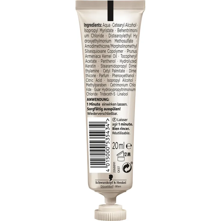Gliss Kur Soforthilfe Intensivkur Total Repair Sos 20 ml