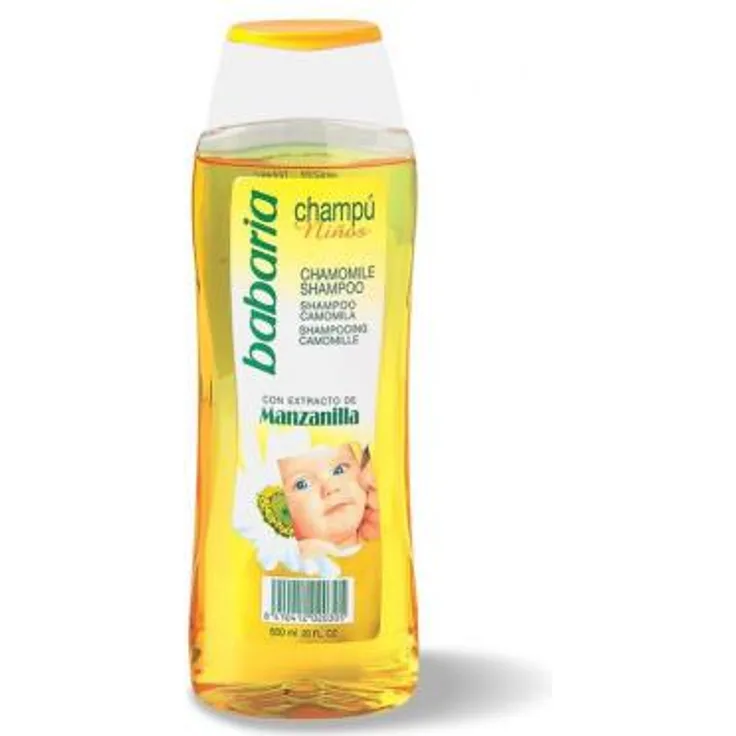 Babaria Shampoo CON EXTRACTO DE MANZANILLA 600ML