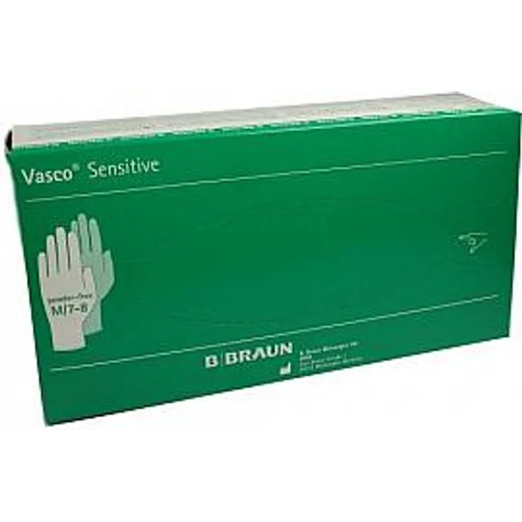 B. Braun Melsungen Vasco sensitive Untersuchungshandschuhe Gr.M 100 Stück