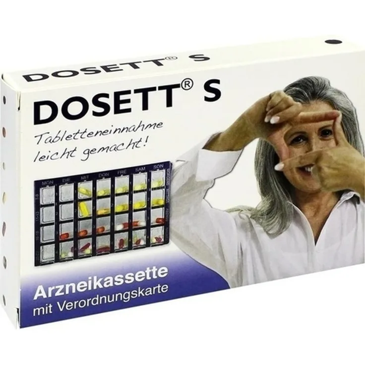 Hormosan Pharma Dosett S Arzneikassette blau 1 St. - Preisvergleich