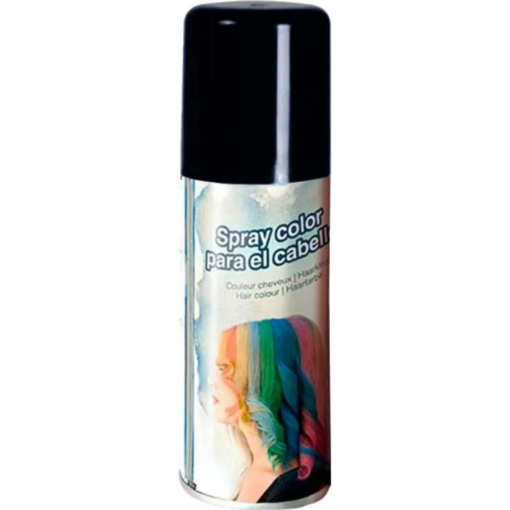 Fiestas guirca Haarspray Neon 125 ml Schwarz