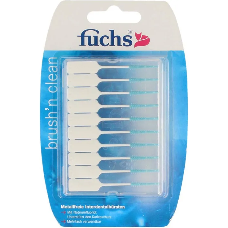 Fuchs brush'n Clean Interdentalbürsten 20er-Pack Interdentalbürsten