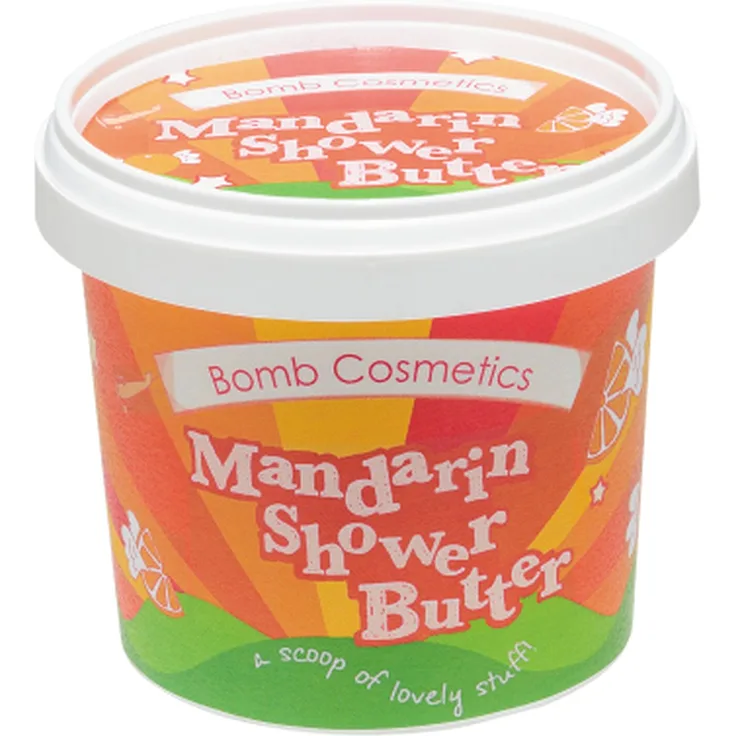 Bomb Cosmetics - Duschbutter Mandarin & Blood Orange - 365ml handmade