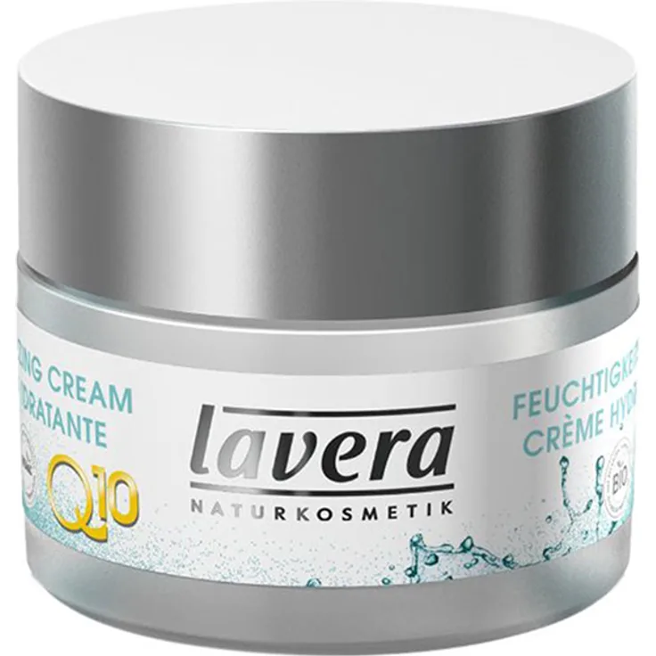 lavera Gesichtspflege Q10 Feuchtigkeitscreme Gesichtscreme 50 ml mit feuchtigkeitsspendender Wirkung