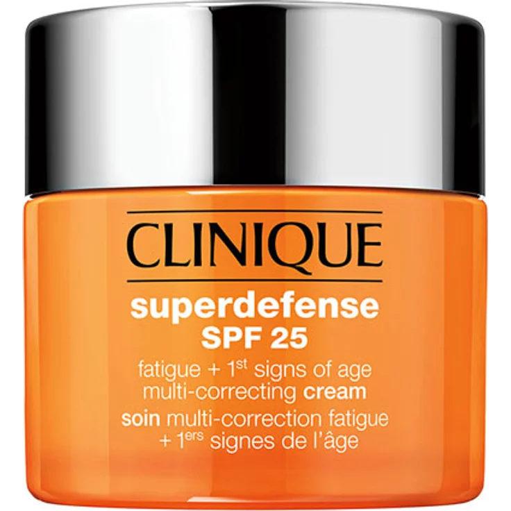 Clinique Superdefense SPF 25 Fatigue 1St Signs Of Age Multi-Correcting Cream Ht 3, 4 50 ml – Bild 1