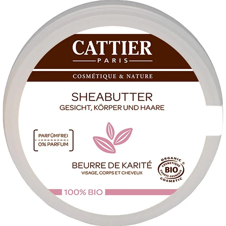 Cattier Sheabutter 100% Biologisch 100 ml 